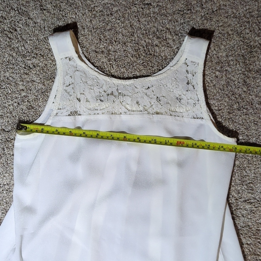 7th avenue white blouse, size XS - Picture 4 of 6